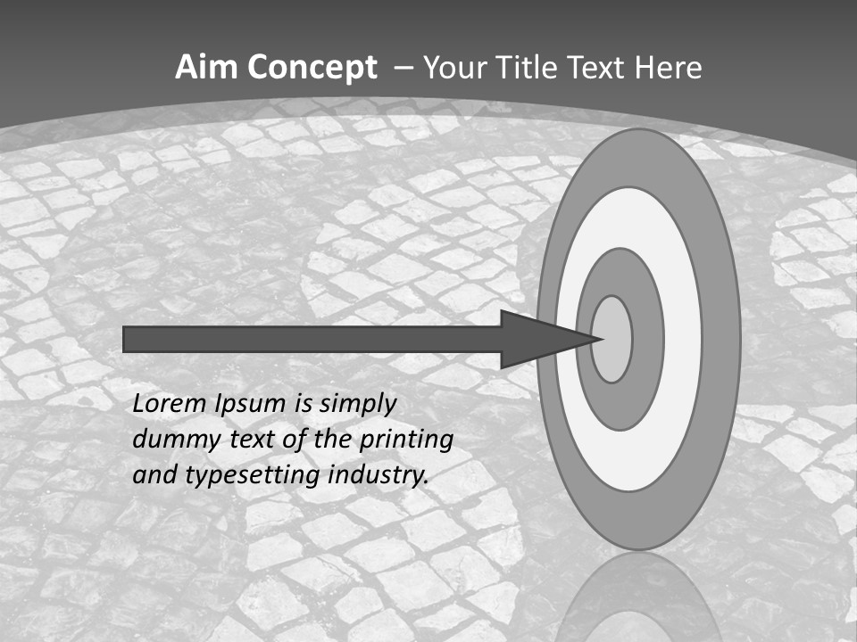 Blue Sky Construct Home PowerPoint Template