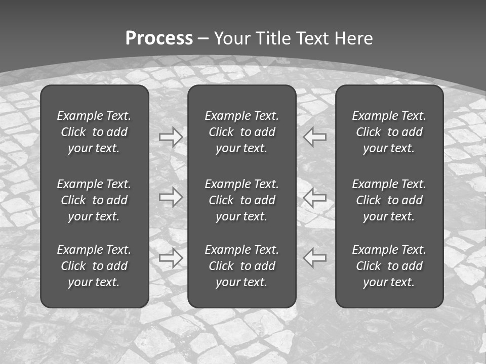 Blue Sky Construct Home PowerPoint Template