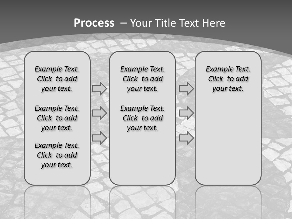 Blue Sky Construct Home PowerPoint Template