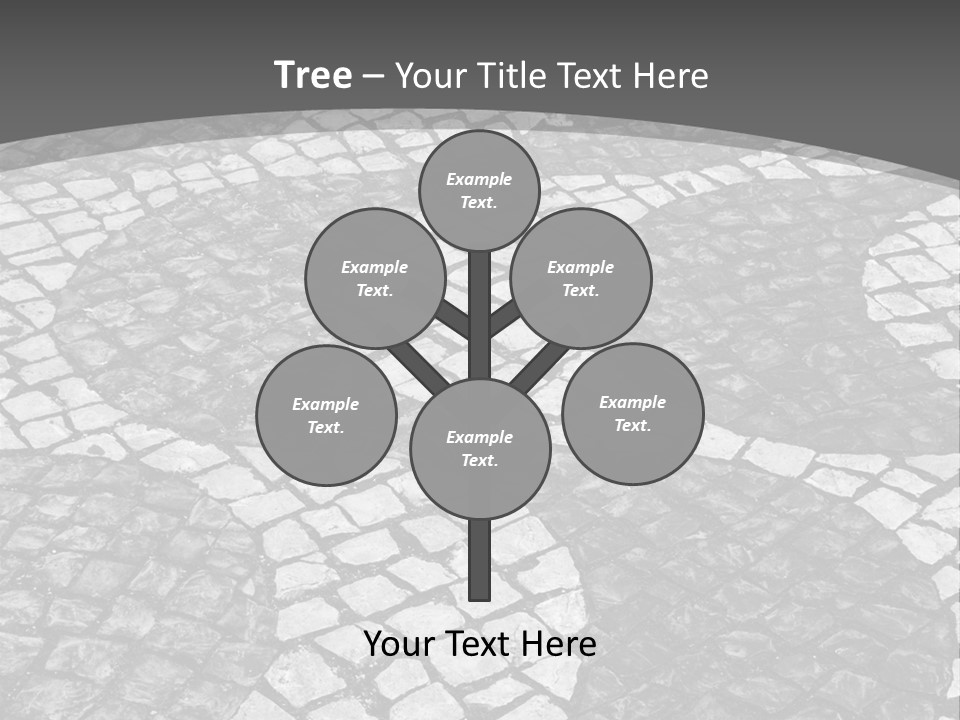 Blue Sky Construct Home PowerPoint Template