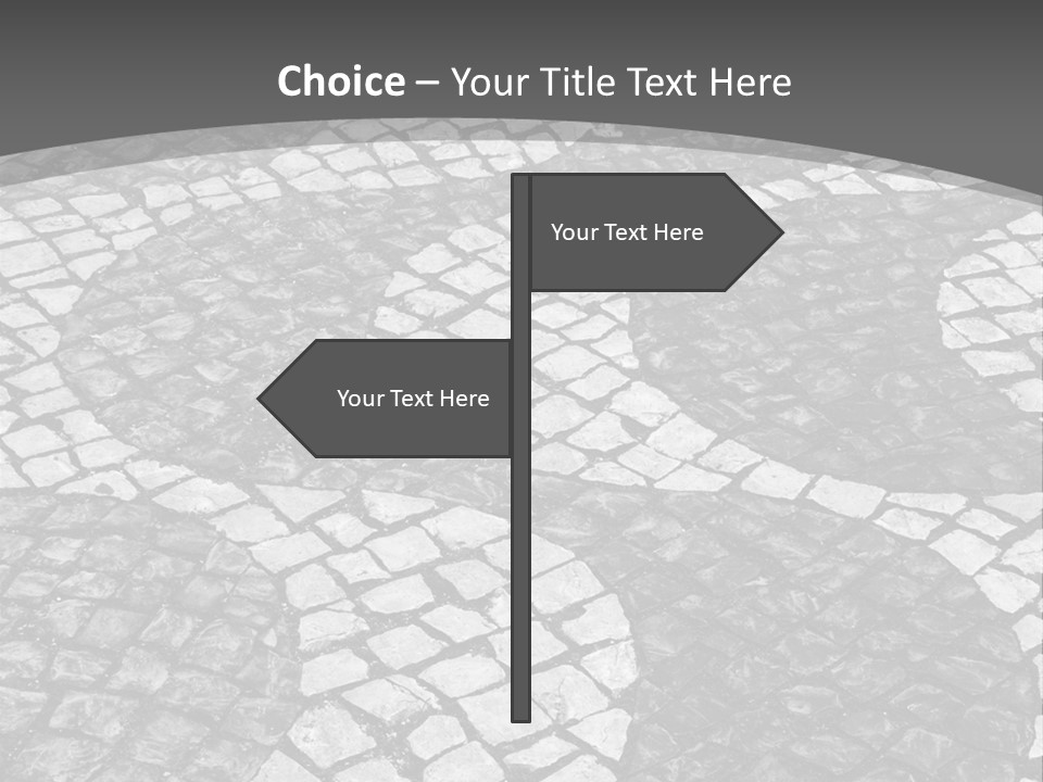 Blue Sky Construct Home PowerPoint Template