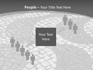 Blue Sky Construct Home PowerPoint Template