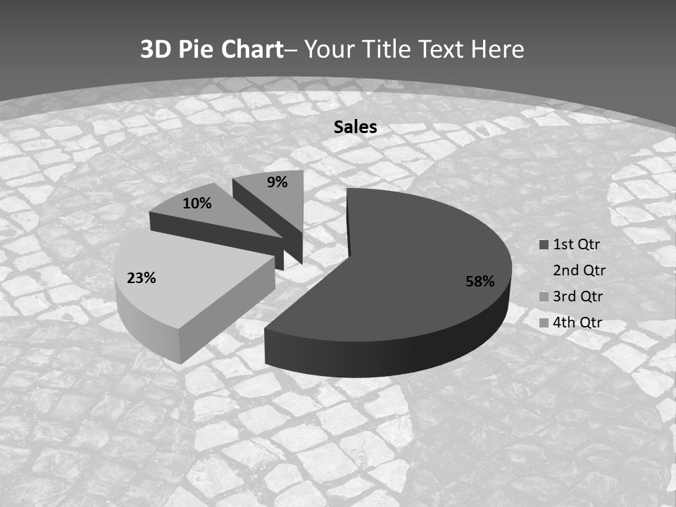 Blue Sky Construct Home PowerPoint Template