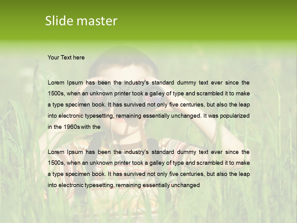 Leaf Ownership Architecture PowerPoint Template