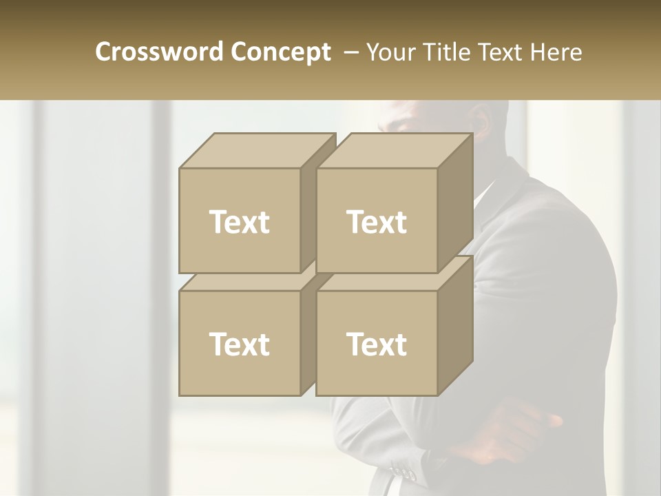 Man Property Build PowerPoint Template