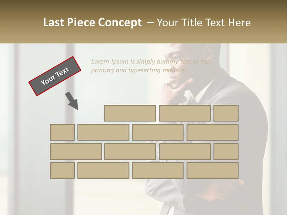 Man Property Build PowerPoint Template