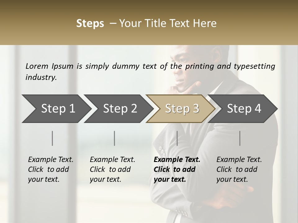 Man Property Build PowerPoint Template