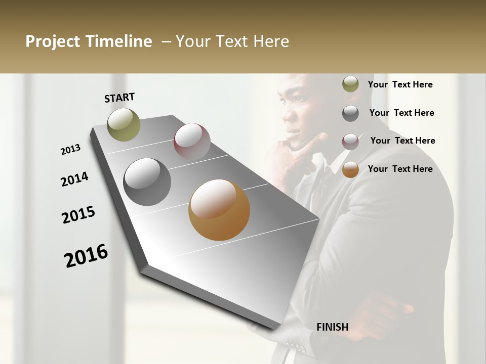 Man Property Build PowerPoint Template