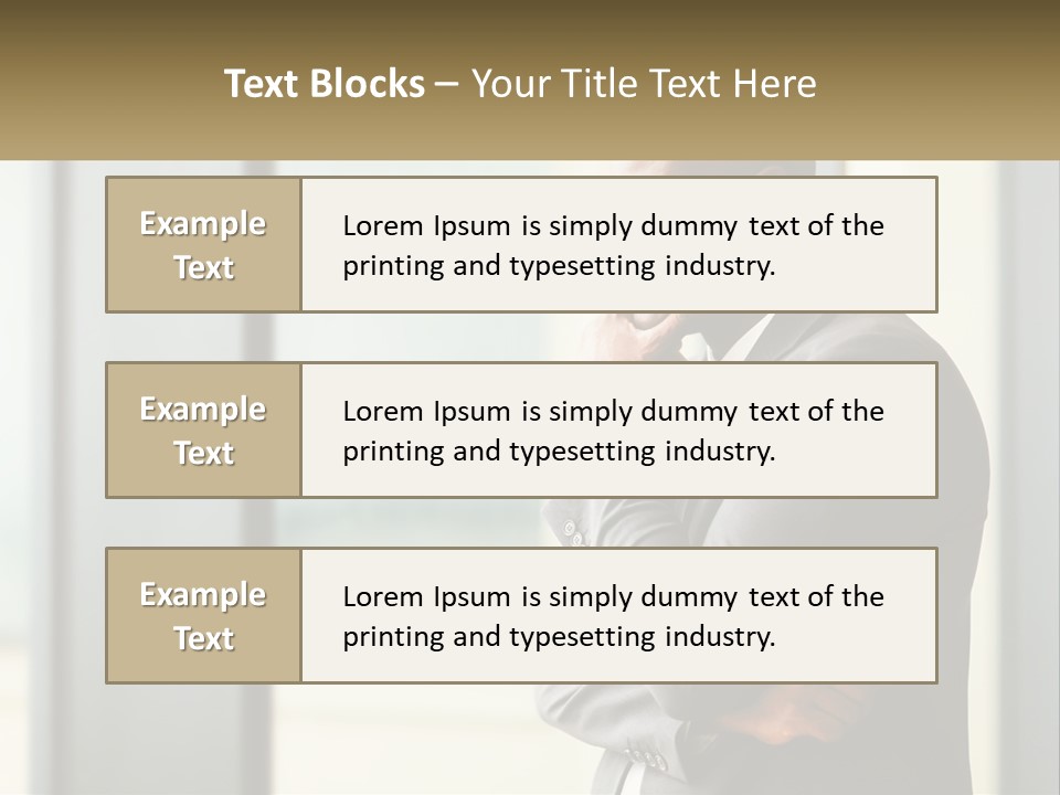 Man Property Build PowerPoint Template