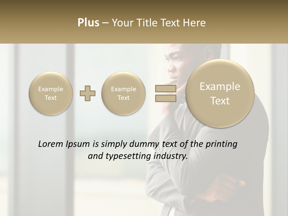 Man Property Build PowerPoint Template