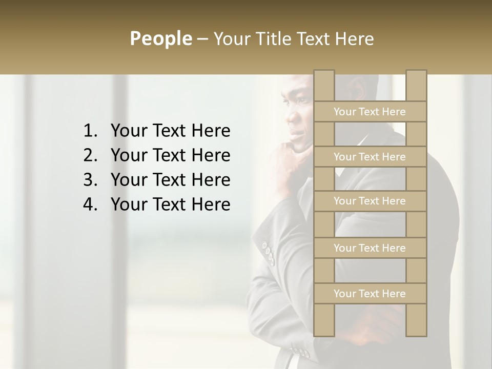 Man Property Build PowerPoint Template