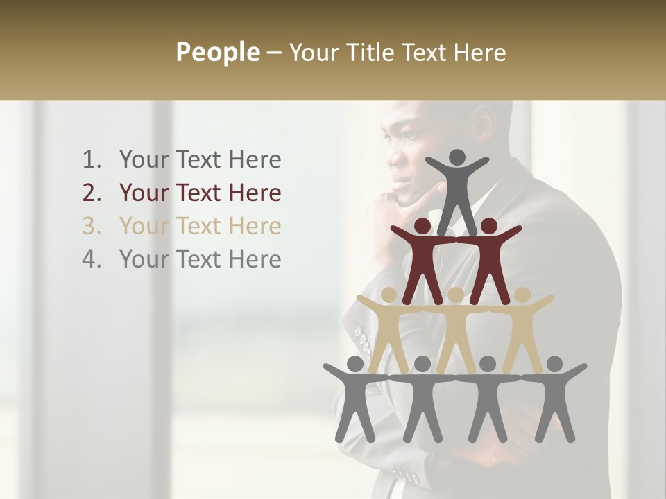 Man Property Build PowerPoint Template