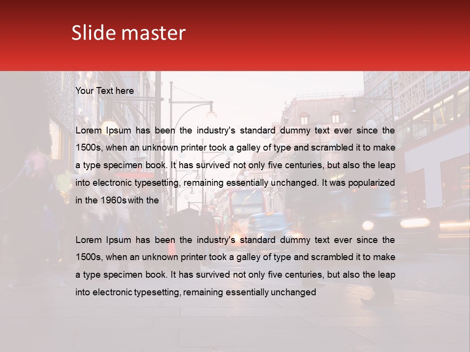 Human Hand Leaf Estate PowerPoint Template