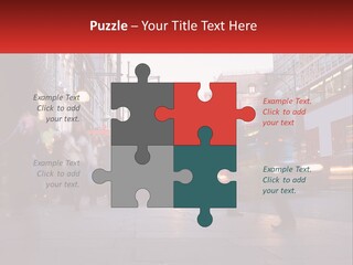 Human Hand Leaf Estate PowerPoint Template