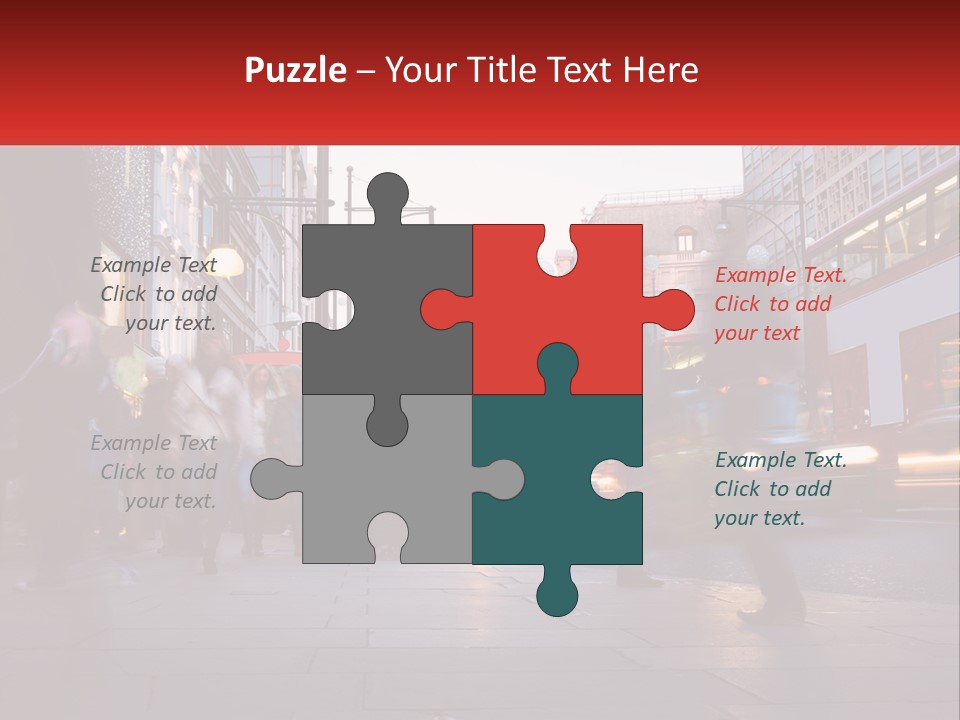 Human Hand Leaf Estate PowerPoint Template