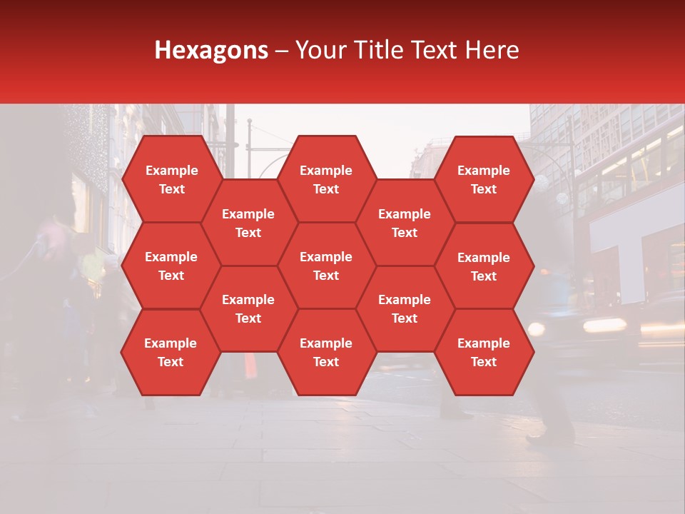 Human Hand Leaf Estate PowerPoint Template