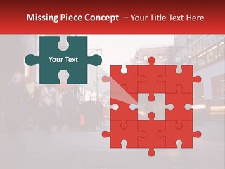 Human Hand Leaf Estate PowerPoint Template