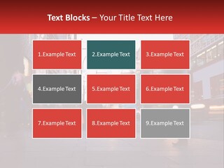 Human Hand Leaf Estate PowerPoint Template