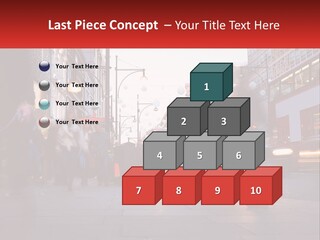 Human Hand Leaf Estate PowerPoint Template