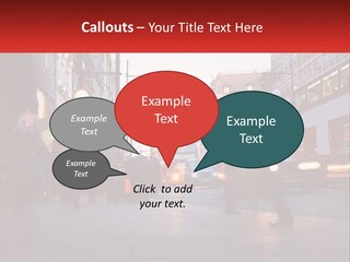 Human Hand Leaf Estate PowerPoint Template