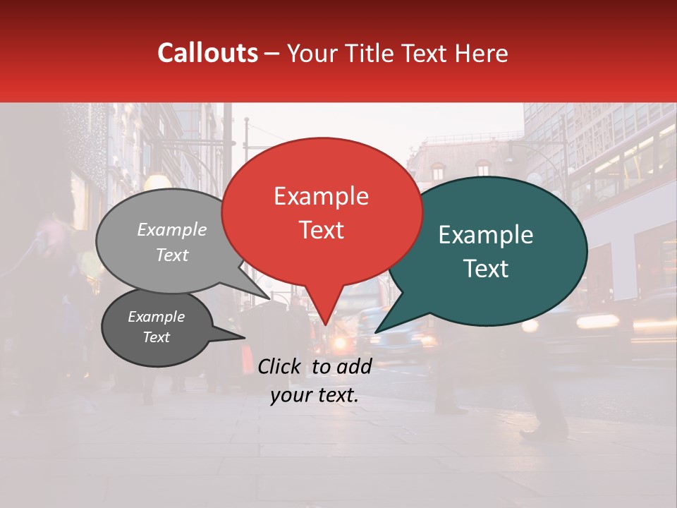 Human Hand Leaf Estate PowerPoint Template