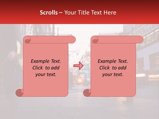 Human Hand Leaf Estate PowerPoint Template