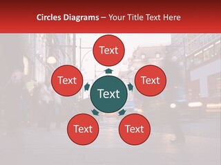 Human Hand Leaf Estate PowerPoint Template