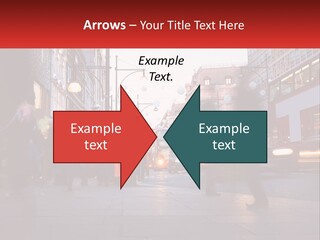 Human Hand Leaf Estate PowerPoint Template