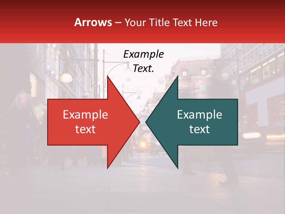 Human Hand Leaf Estate PowerPoint Template