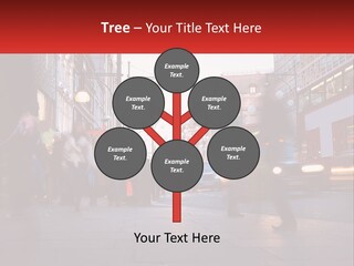 Human Hand Leaf Estate PowerPoint Template