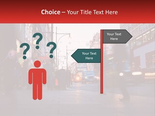 Human Hand Leaf Estate PowerPoint Template