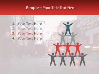 Human Hand Leaf Estate PowerPoint Template