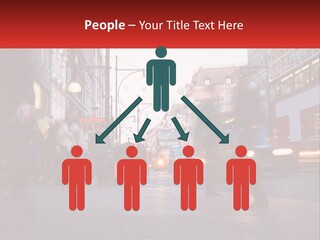 Human Hand Leaf Estate PowerPoint Template