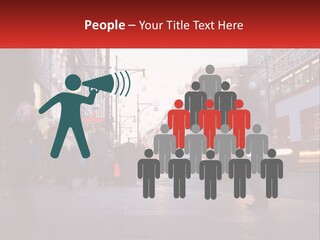 Human Hand Leaf Estate PowerPoint Template