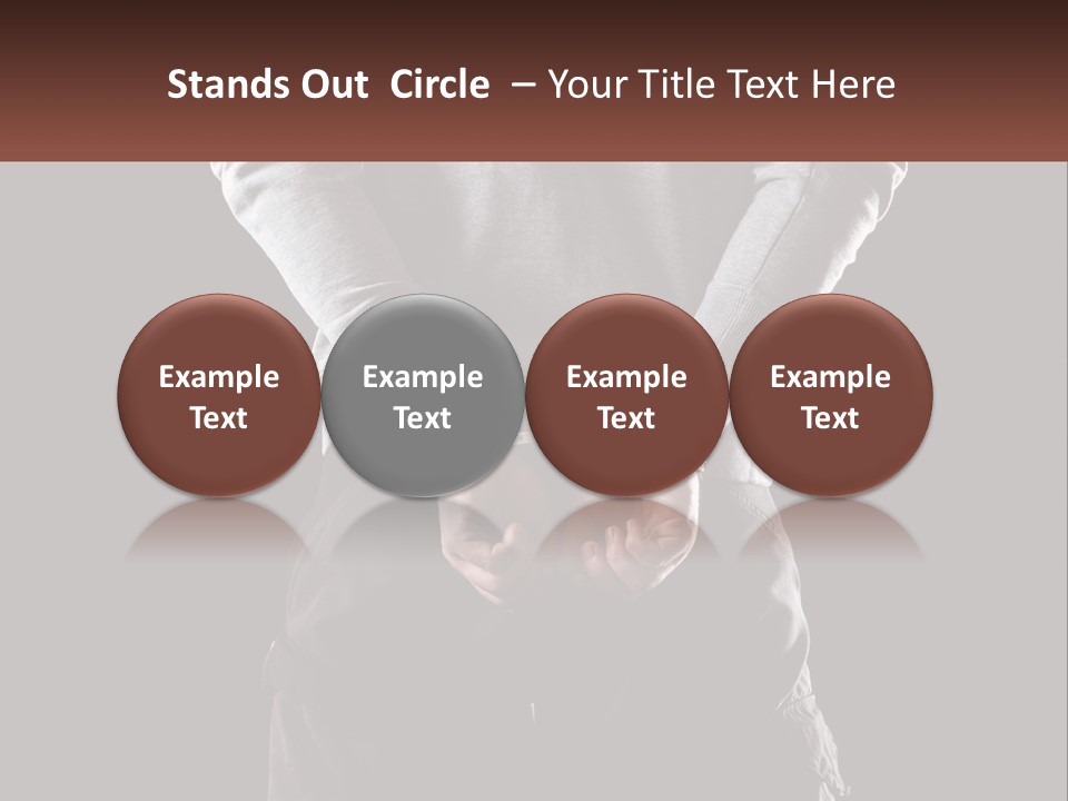 Park Holding Purchase PowerPoint Template