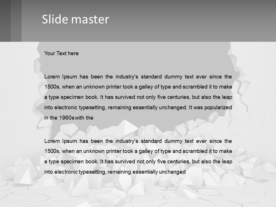 Finance Background Leaf PowerPoint Template