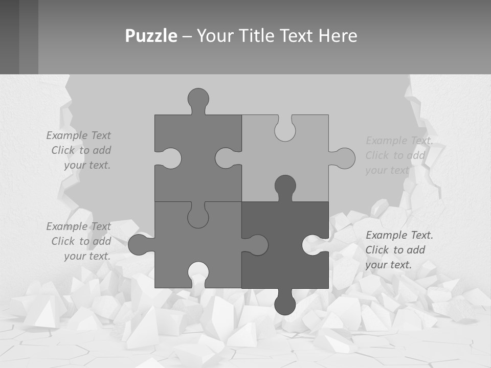 Finance Background Leaf PowerPoint Template