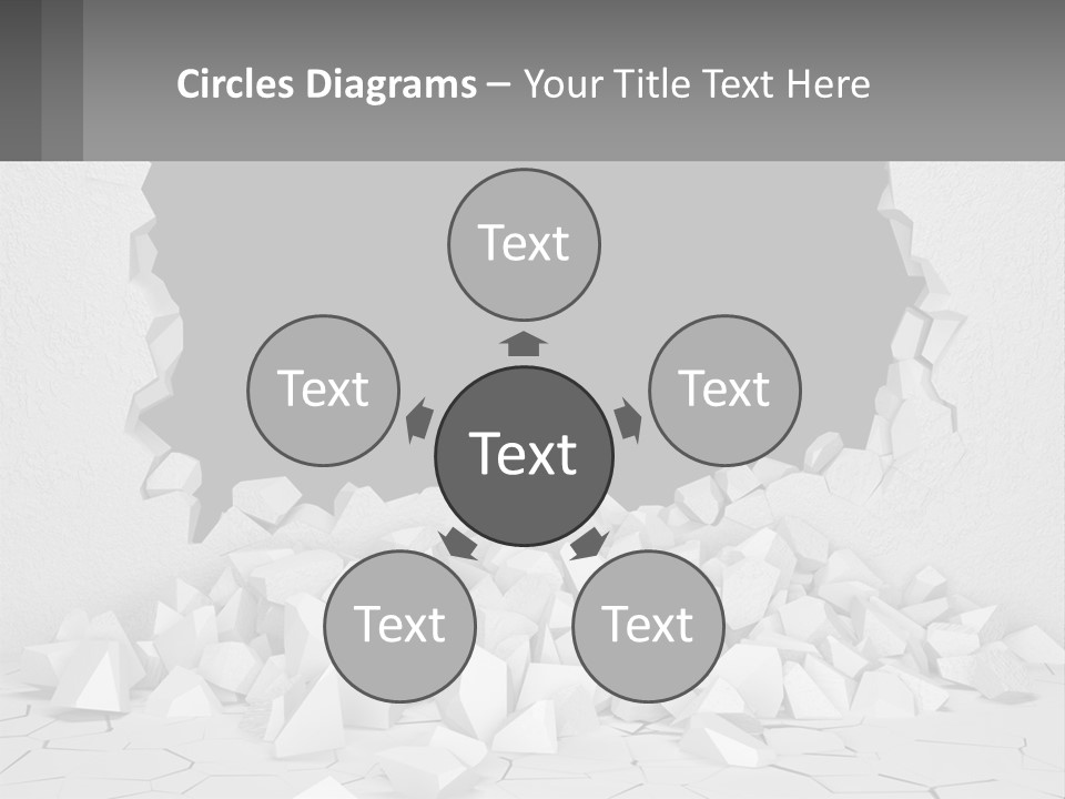 Finance Background Leaf PowerPoint Template