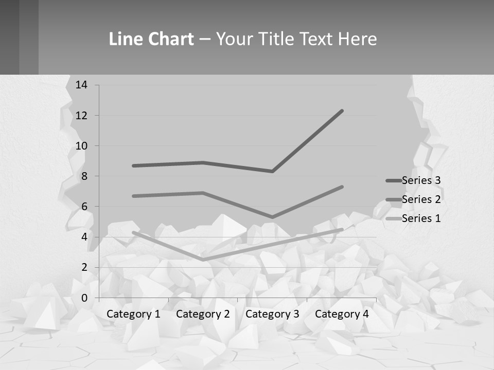 Finance Background Leaf PowerPoint Template