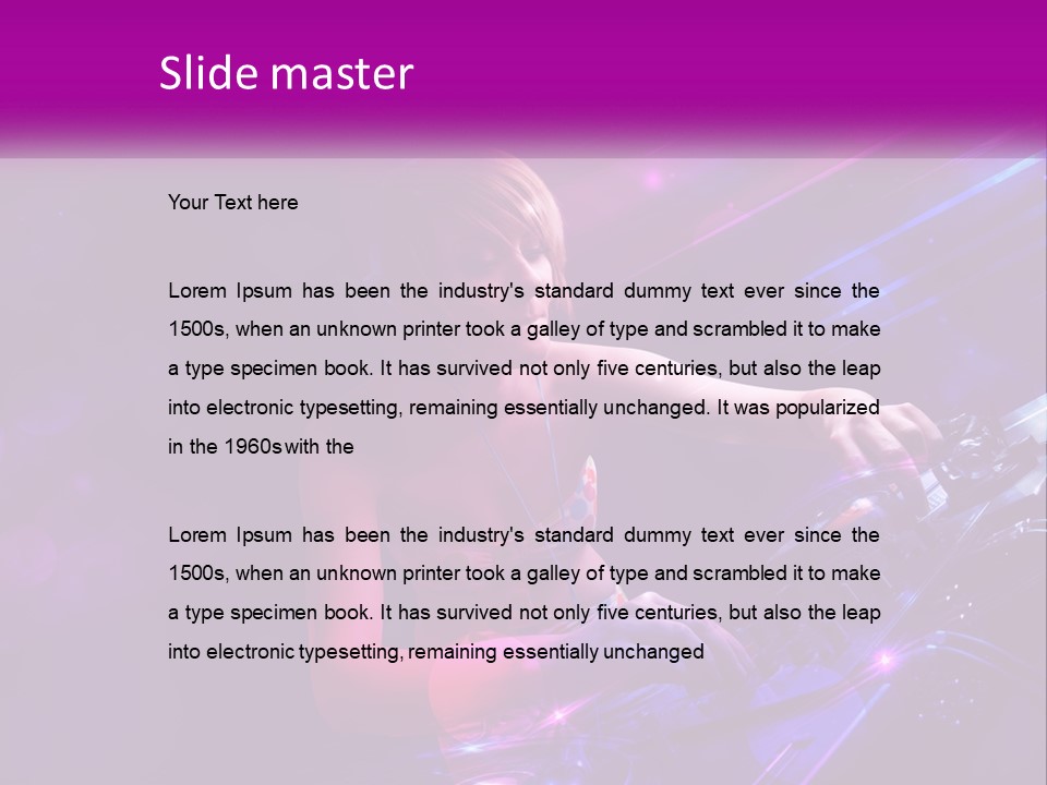 Model Agent House PowerPoint Template