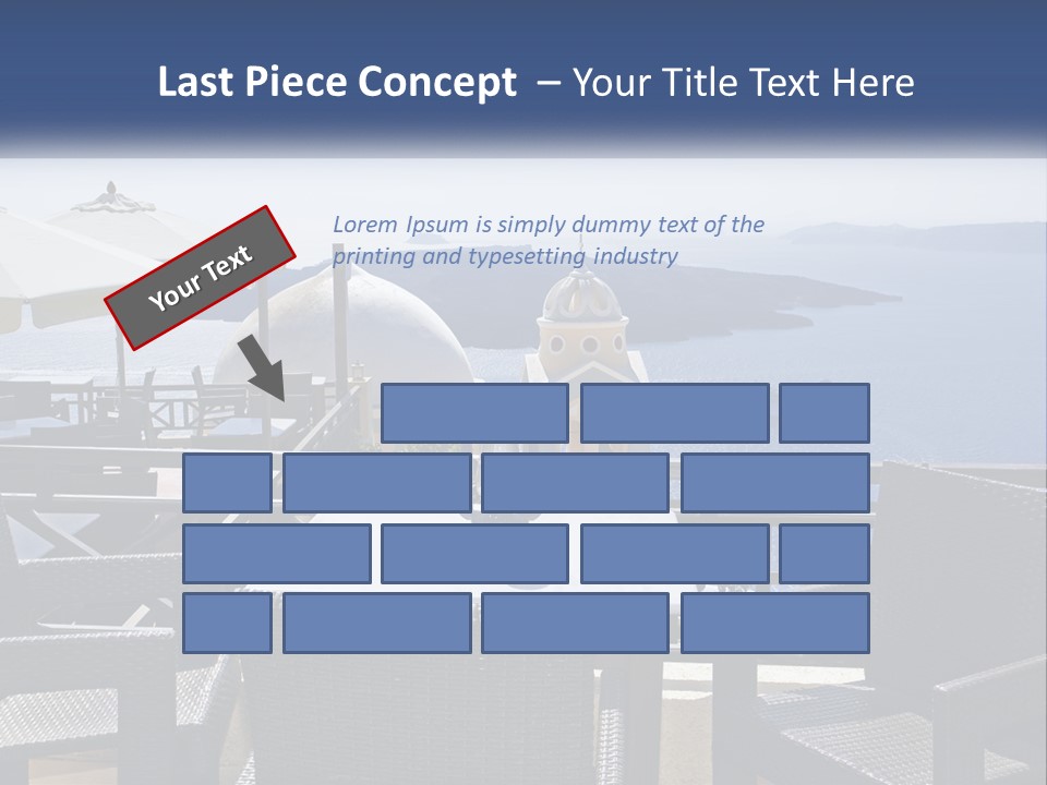 Holding Hand Structure PowerPoint Template