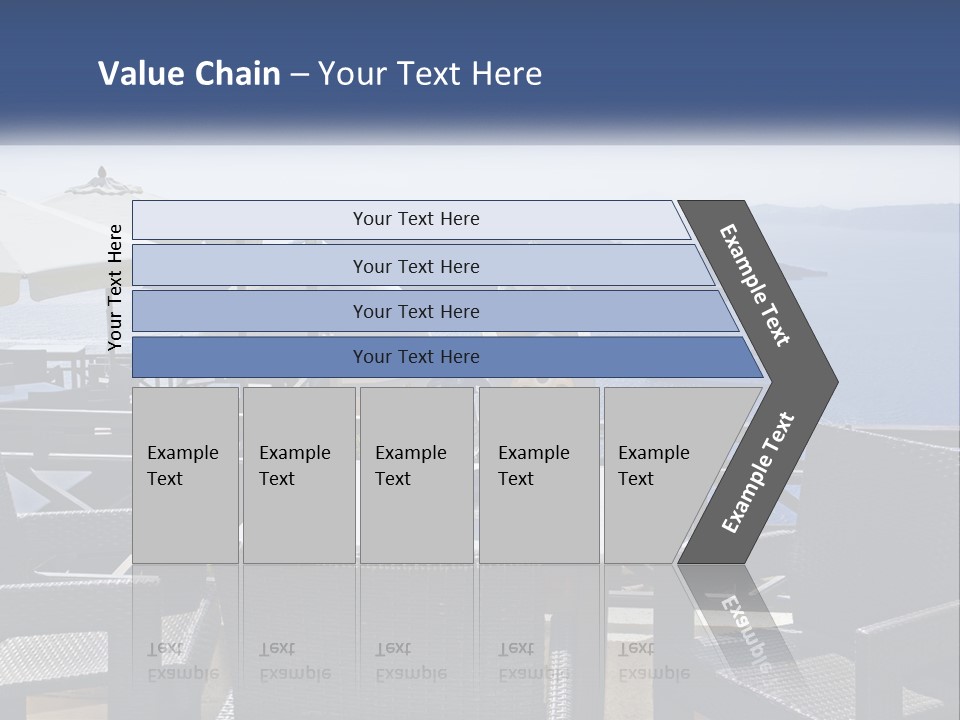 Holding Hand Structure PowerPoint Template