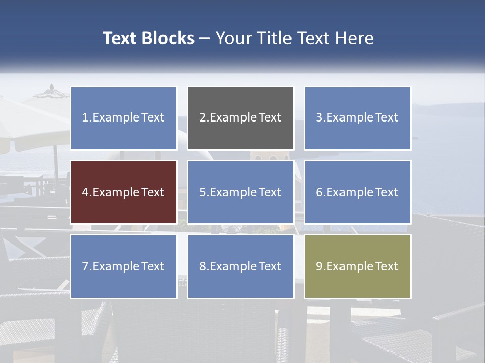 Holding Hand Structure PowerPoint Template