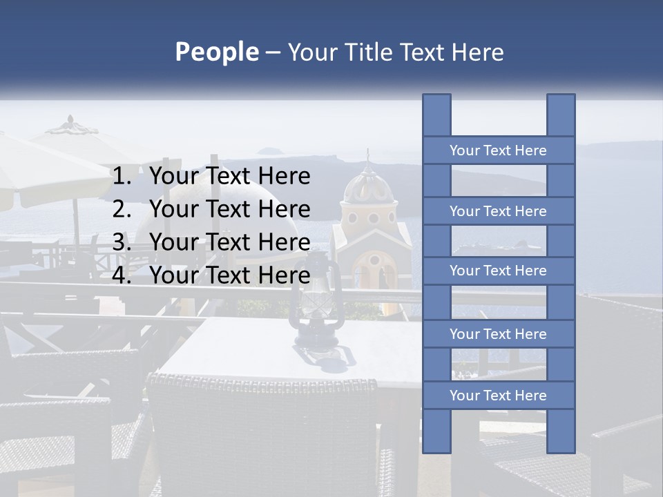 Holding Hand Structure PowerPoint Template