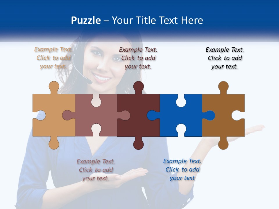 Loan Blue Sky Lawn PowerPoint Template