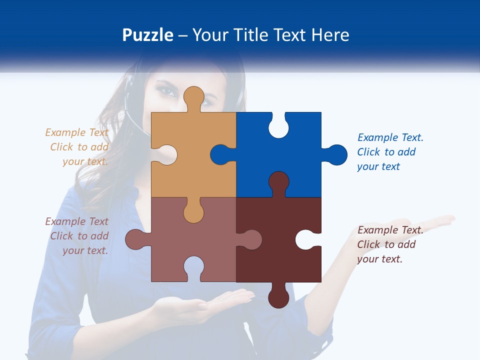 Loan Blue Sky Lawn PowerPoint Template