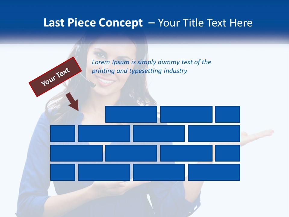 Loan Blue Sky Lawn PowerPoint Template