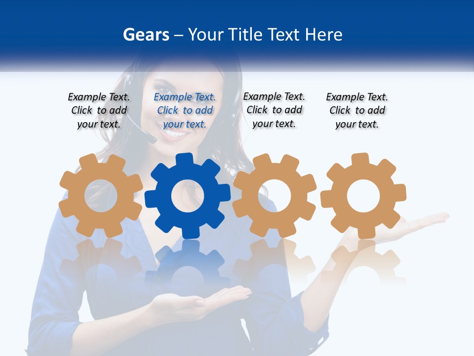 Loan Blue Sky Lawn PowerPoint Template