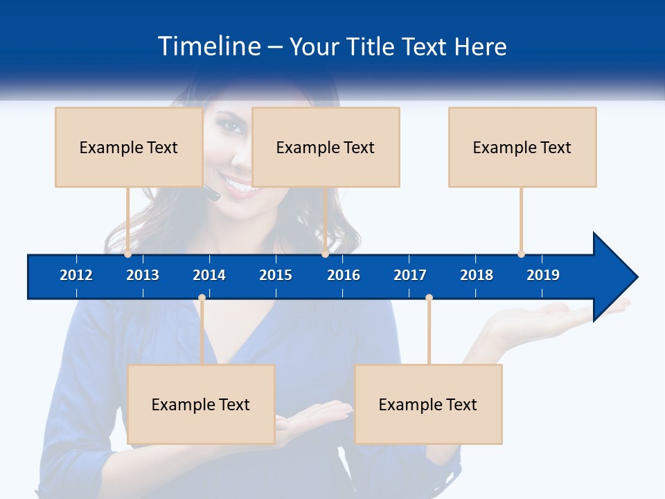 Loan Blue Sky Lawn PowerPoint Template