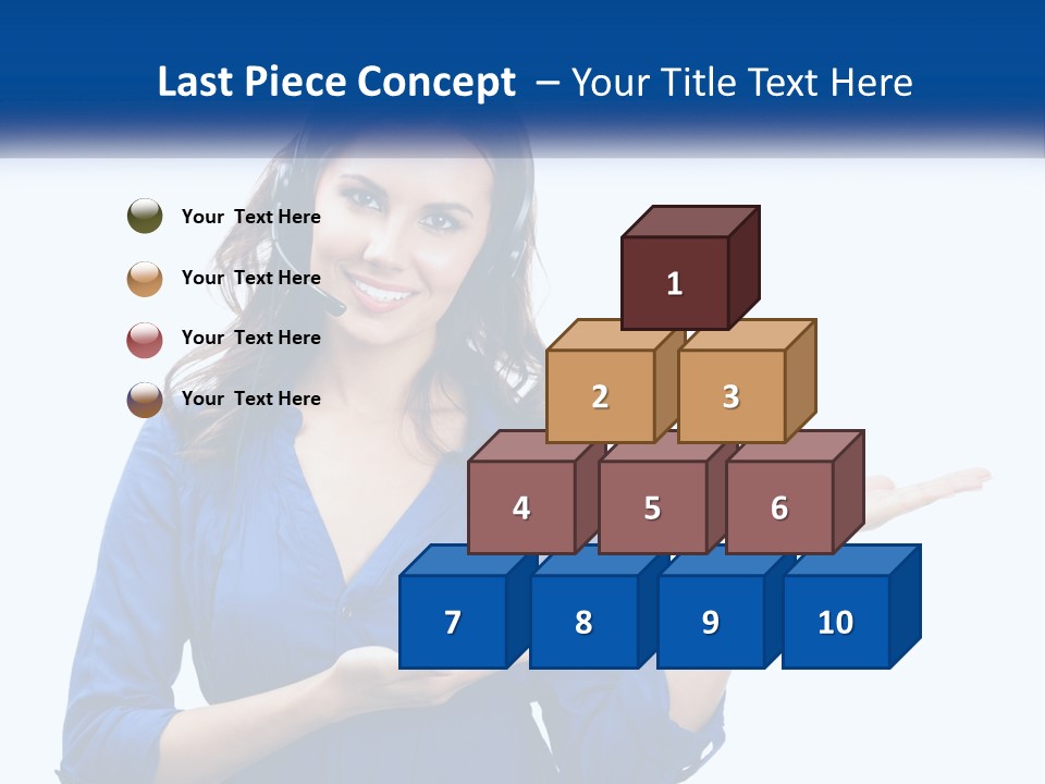 Loan Blue Sky Lawn PowerPoint Template